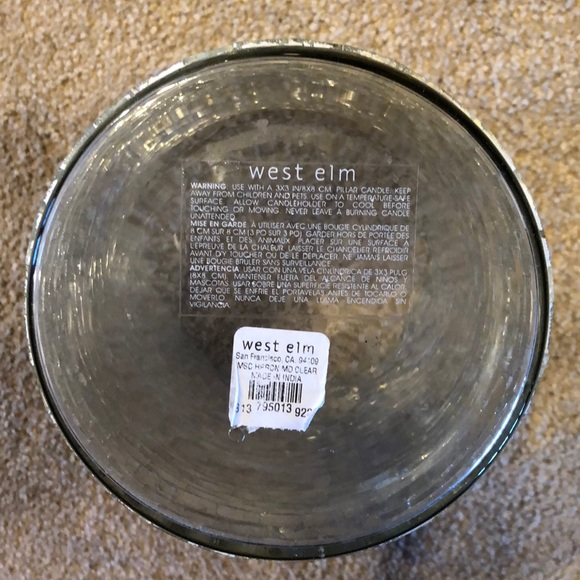 West Elm Accents West Elm Iridescent Hurricane Candle Holder Poshmark